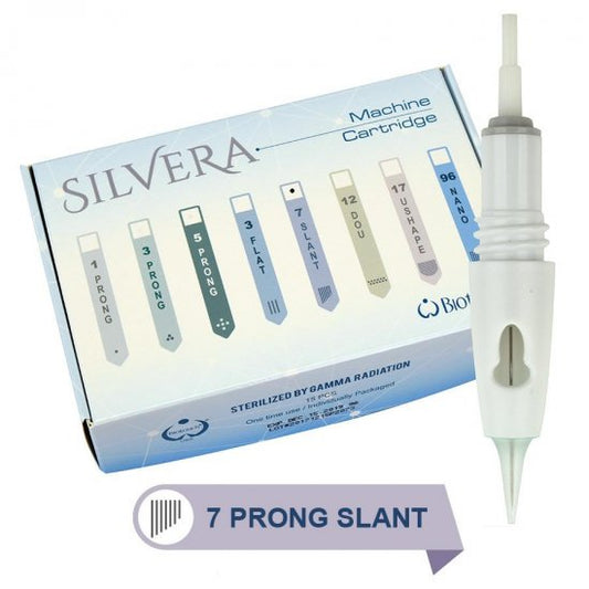 7 Prong Needle, Slanted for Silvera Machine（シルヴェラ7本斜め針）